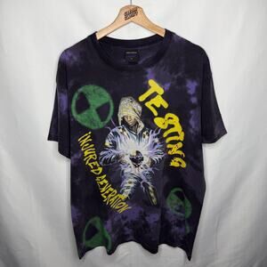 A$AP Rocky AWGE Don't Be Dumb Testing Injured Generation Tie Dye Tour Merch L